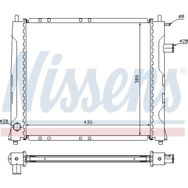 Wasserkühler PKW 642091