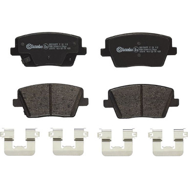 BREMBO Bremsklötze HA P 30 112 BREMBO Bremsklötze HA P 30 112