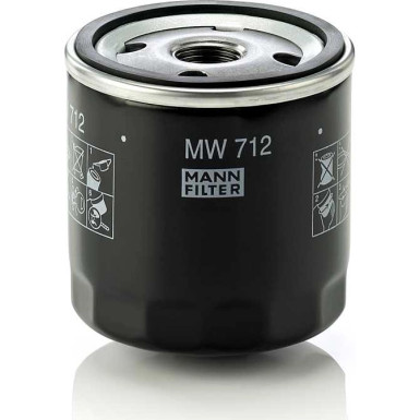 Mann & Hummel Ölfilter Motorrad MW 712 Mann & Hummel Ölfilter Motorrad MW 712