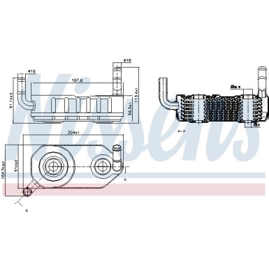 Ölkühler PKW 90708