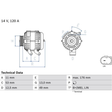 Lichtmaschine 0 986 082 220 Lichtmaschine 0 986 082 220
