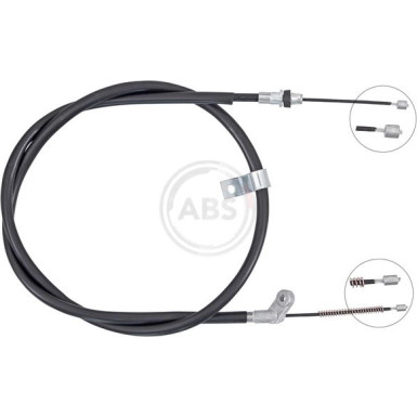 A.B.S. Handbremsseil Seilzug Festellbremse K16043 A.B.S. Handbremsseil Seilzug Festellbremse K16043
