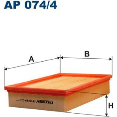 FILTRON Luftfilter AP 074/4