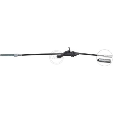 A.B.S. Handbremsseil Seilzug Festellbremse K18003 A.B.S. Handbremsseil Seilzug Festellbremse K18003