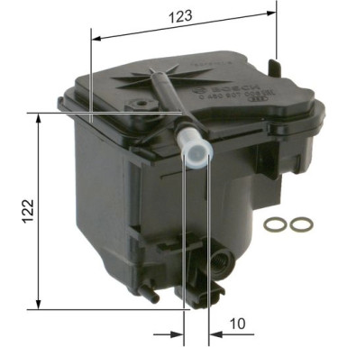 Kraftstofffilter 0 450 907 006