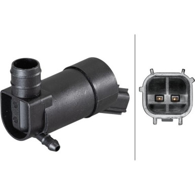 HELLA Waschwasserpumpe, Scheibenreinigung 8TW 006 848-171 HELLA Waschwasserpumpe, Scheibenreinigung 8TW 006 848-171