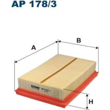 FILTRON Luftfilter AP 178/3