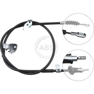 A.B.S. Handbremsseil Seilzug Festellbremse K17268 A.B.S. Handbremsseil Seilzug Festellbremse K17268