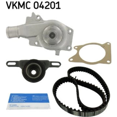 SKF Wasserpumpe + Zahnriemensatz VKMC 04201 SKF Wasserpumpe + Zahnriemensatz VKMC 04201