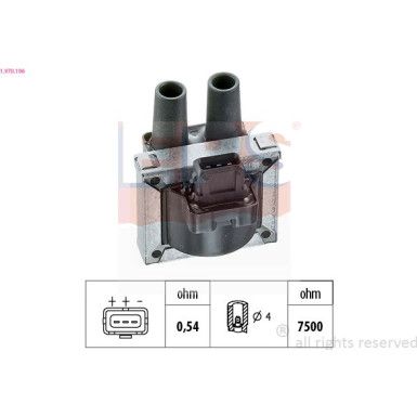 EPS Zündspule 1.970.196 Made in Italy - OE Equivalent