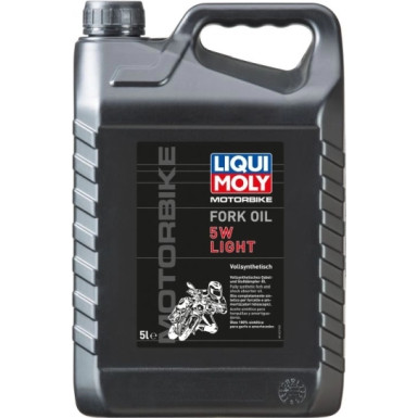 Liqui Moly Motorbike Fork Oil 5W light 5 l 1623 5L Kanister Kunststoff