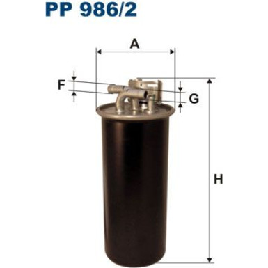 FILTRON Kraftstofffilter PP 986/2