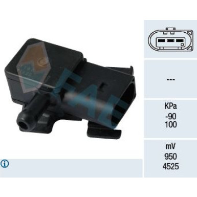 FAE Sensor, Abgasdruck 16102