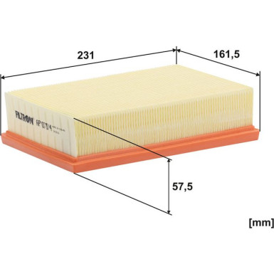 FILTRON Luftfilter AP 071/4