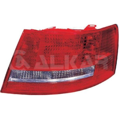 Heckleuchte A R O K-PLATTE ROT/WEISS AUDI A6 LIM 5,04-9,08 1347,659,1