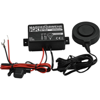 Marderabwehr Ultraschallgerät für Motorhaube,Autodach oder Kofferr M7500