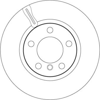 11 481 071 Bremsscheibe VA BMW F20,F30 10 TRW SINGLE DF6143S 11 481 071 Bremsscheibe VA BMW F20,F30 10 TRW SINGLE DF6143S