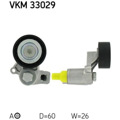Spannrolle Multi-V VKM 33029