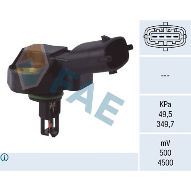 FAE Sensor, Saugrohrdruck 15101 FAE Sensor, Saugrohrdruck 15101