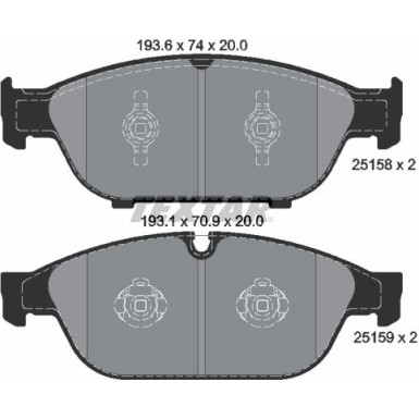 Bremsbelagsatz Audi S. A6 09-/A8 09- Scheibe 356Mm Q+ 2515802 Bremsbelagsatz Audi S. A6 09-/A8 09- Scheibe 356Mm Q+ 2515802
