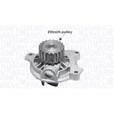 MAGNETI MARELLI Wasserpumpe 352316171183 MAGNETI MARELLI Wasserpumpe 352316171183