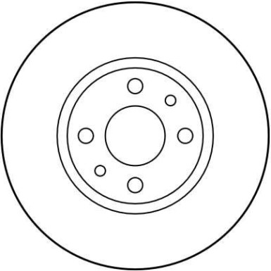 Bremsscheibe Fiat T. Stilo 01-/Multipla/Bravo 07-/Lybra DF1790