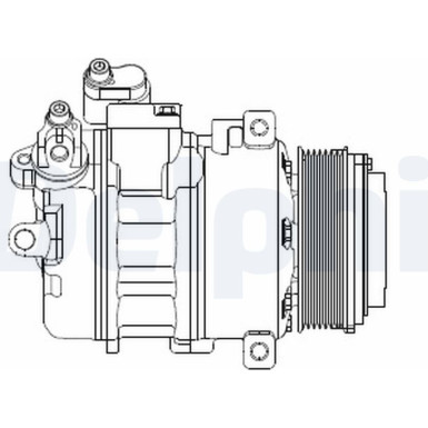 DELPHI Kompressor CS20370