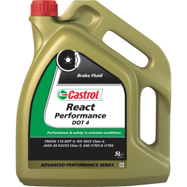 Castrol React Performance DOT 4 5L 15CC7C