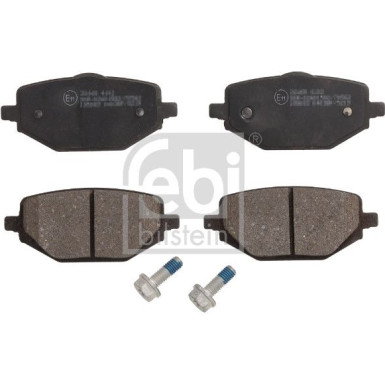 FEBI BILSTEIN Bremsbelagsatz, Scheibenbremse 195083 FEBI BILSTEIN Bremsbelagsatz, Scheibenbremse 195083