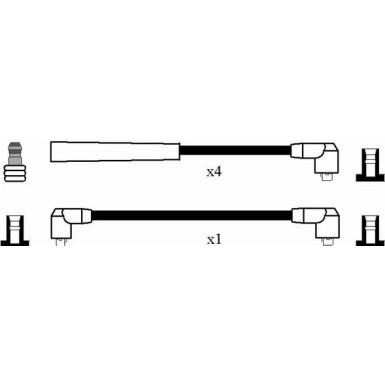 RC-RN651 NGK - Zündkabelsatz RENAULT Master I Bus 80-98 7170