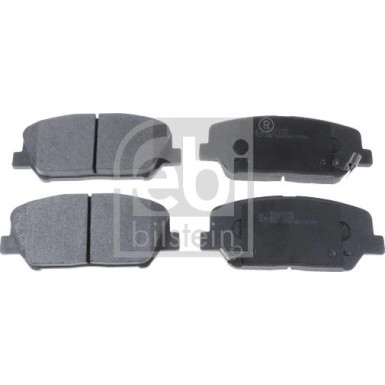 FEBI BILSTEIN Bremsbelagsatz, Scheibenbremse 116282 FEBI BILSTEIN Bremsbelagsatz, Scheibenbremse 116282