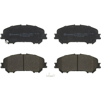 BREMBO Bremsklötze VA P 56 099 BREMBO Bremsklötze VA P 56 099
