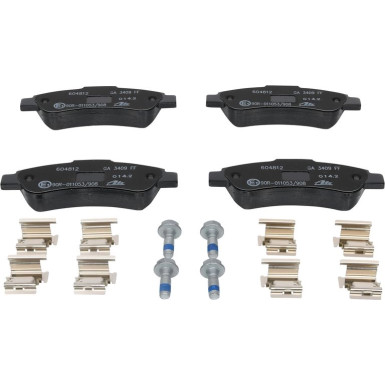 Bremsbelagsatz Peugeot T. Boxer 06-/Jumper/Ducato 06- Ohne Sensoren 13.0460-4812.2 Bremsbelagsatz Peugeot T. Boxer 06-/Jumper/Ducato 06- Ohne Sensoren 13.0460-4812.2