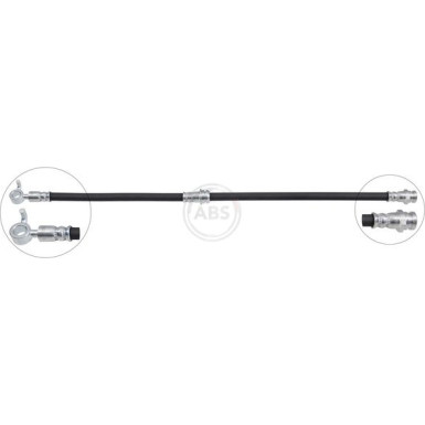 A.B.S. Bremsschlauch SL 1257