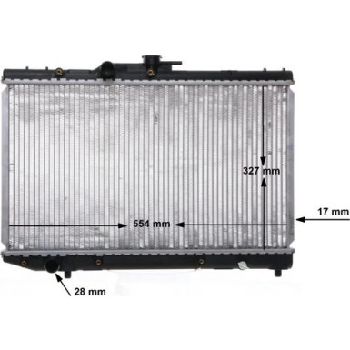 Kühler, Motorkühlung CR 768 000S