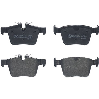 BREMBO Bremsklötze HA P 36 037 BREMBO Bremsklötze HA P 36 037