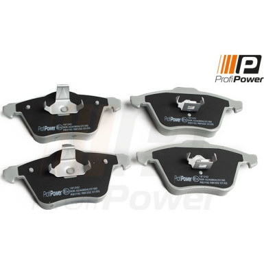 PROFIPOWER Bremsbelagsatz, Scheibenbremse 1B1242 PROFIPOWER Bremsbelagsatz, Scheibenbremse 1B1242