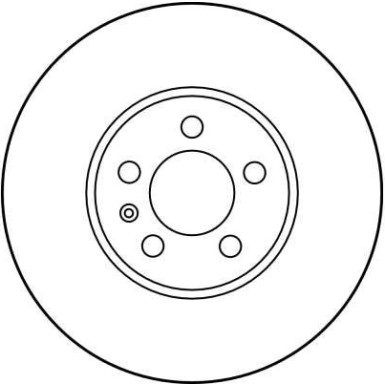 Bremsscheibe Vw P. Passat 2 DF2758 Bremsscheibe Vw P. Passat 2 DF2758