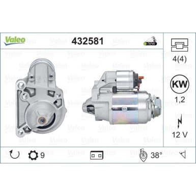 VALEO Anlasser 201109