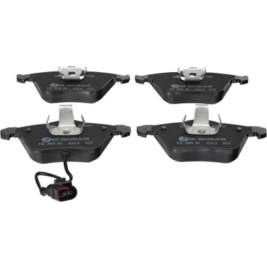 Bremsbelagsatz Vw P. Eos/Golf/Passat 1.4-3.6 05-12 Mit Sensor 13.0460-7200.2 Bremsbelagsatz Vw P. Eos/Golf/Passat 1.4-3.6 05-12 Mit Sensor 13.0460-7200.2