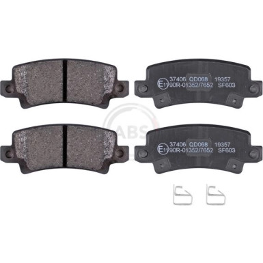 A.B.S. Bremsbeläge 37406 A.B.S. Bremsbeläge 37406