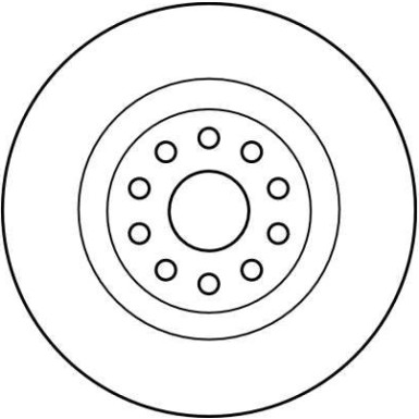 Bremsscheibe Lancia P. Thesis 2.0-3.2 305X28 DF4220 Bremsscheibe Lancia P. Thesis 2.0-3.2 305X28 DF4220