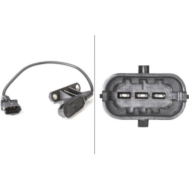 HELLA Sensor, Nockenwellenposition 6PU 009 121-931 HELLA Sensor, Nockenwellenposition 6PU 009 121-931