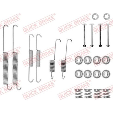 391-0678 Montagesatz f.Bremsbacken CITROEN Saxo,Xsara,PEUG,RENAULT,VOLVO 88 105-0678