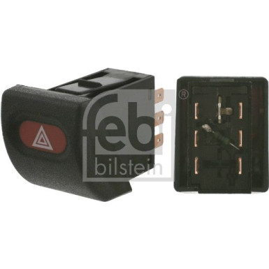 FEBI BILSTEIN Warnblinkschalter 01565 FEBI BILSTEIN Warnblinkschalter 01565