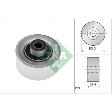 Umlenk-/Führungsrolle, Keilrippenriemen 532 0311 10