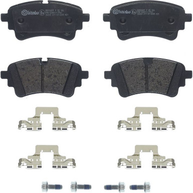 BREMBO Bremsklötze HA P 85 186 BREMBO Bremsklötze HA P 85 186