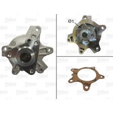 VALEO Wasserpumpe 506848 VALEO Wasserpumpe 506848