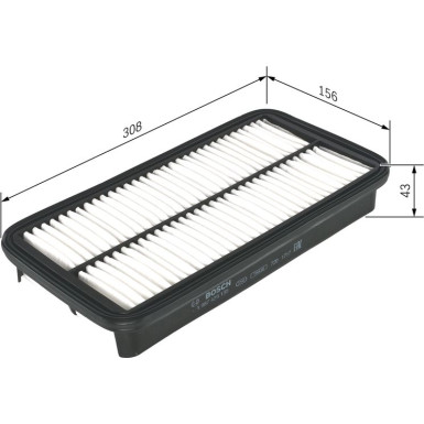 Luftfilter 1987429135 Luftfilter 1987429135