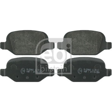 FEBI BILSTEIN Bremsbeläge 16370 FEBI BILSTEIN Bremsbeläge 16370